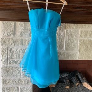 David’s Bridal Strapless Dress